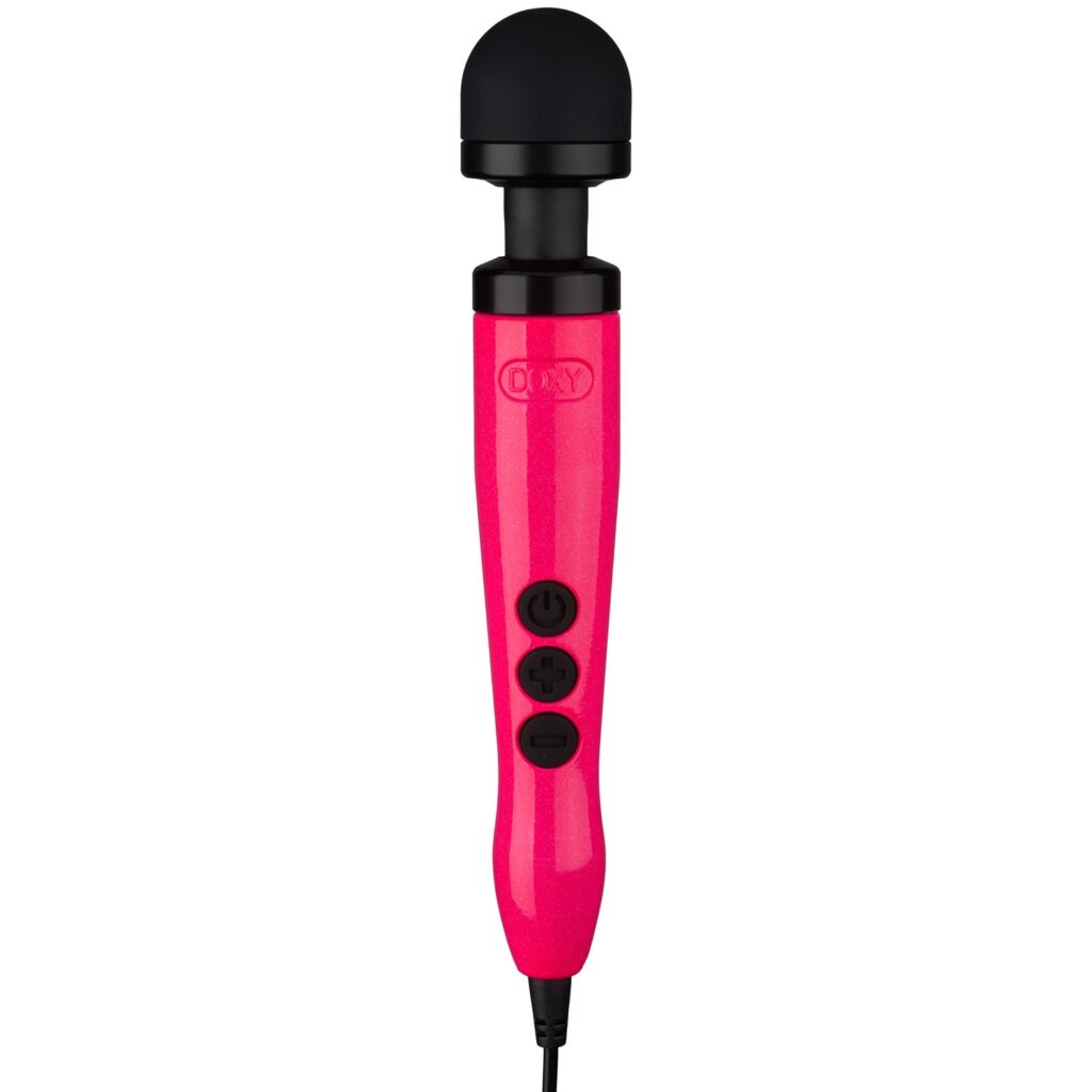Doxy Die Cast 3 Magic Wand Vibrator - Ljusrosa