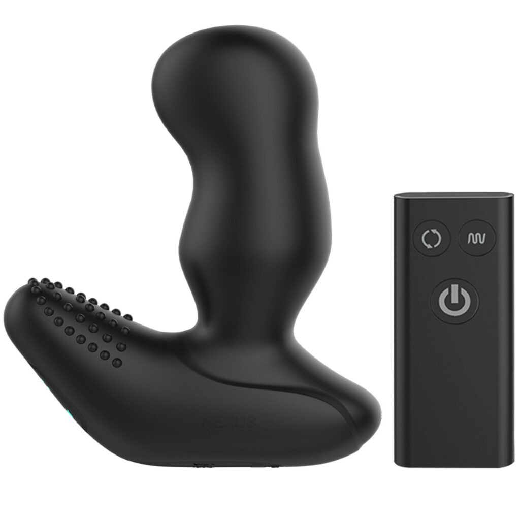 Nexus Revo Extreme Prostatamassage Vibrator 15 cm - Svart