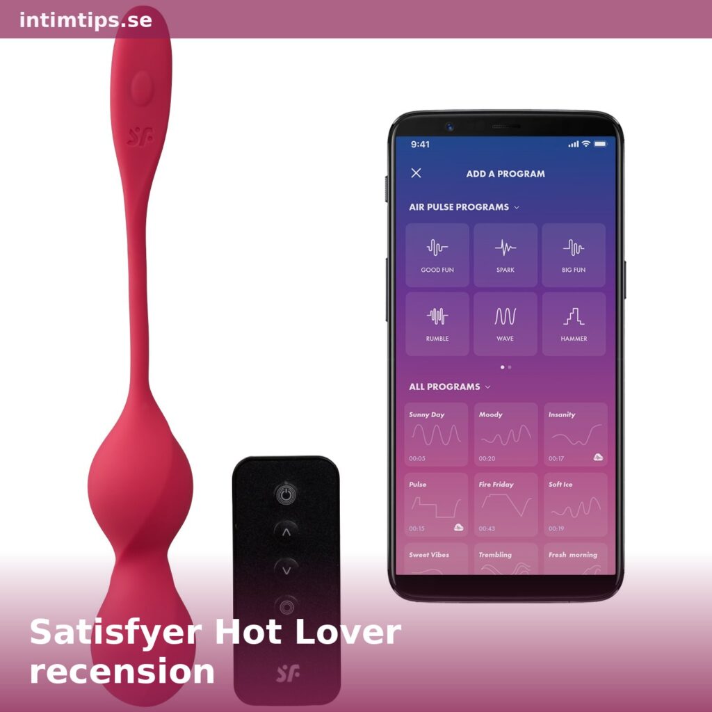 Satisfyer Hot Lover recension – Vibrator med värme